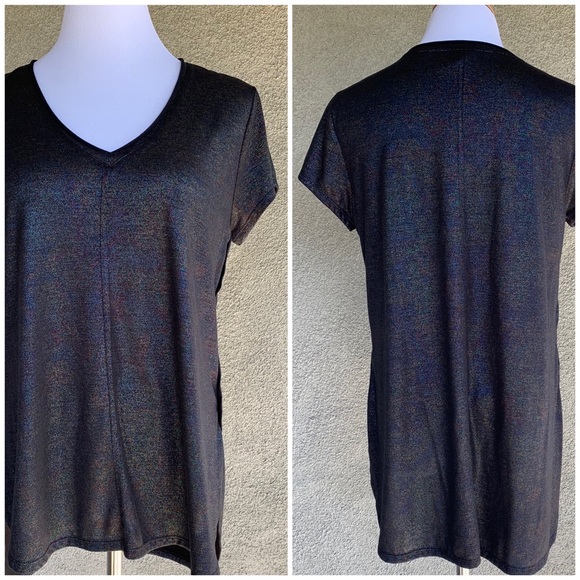 🔥5/$20🔥 Mossimo Black Tee Shimmers - Picture 3 of 8